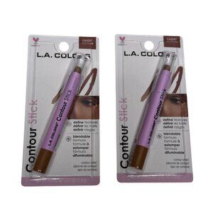 L.A. Colors Contour Stick Medium Shade 2 Pack Cream Sculpt